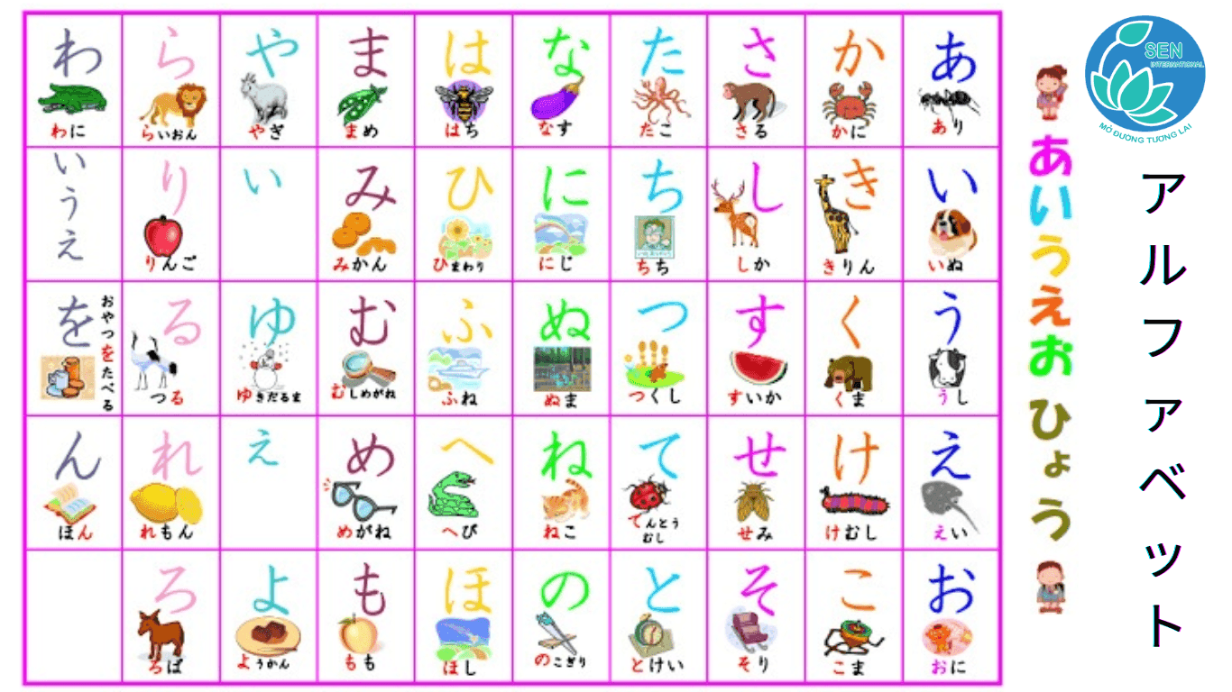 Nhập môn Bảng chữ cái Tiếng Nhật